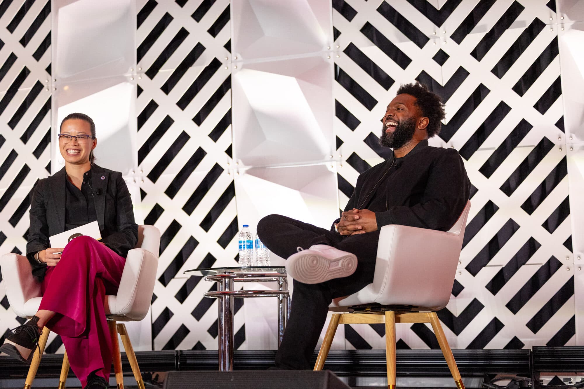 Evelyn Lee with guests at the AIA Leadership Summit, February 2025.