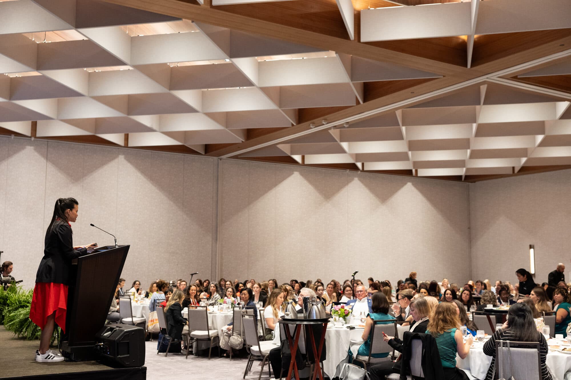Evelyn Lee at the AIA25 Women's Luncheon, June 2025.
