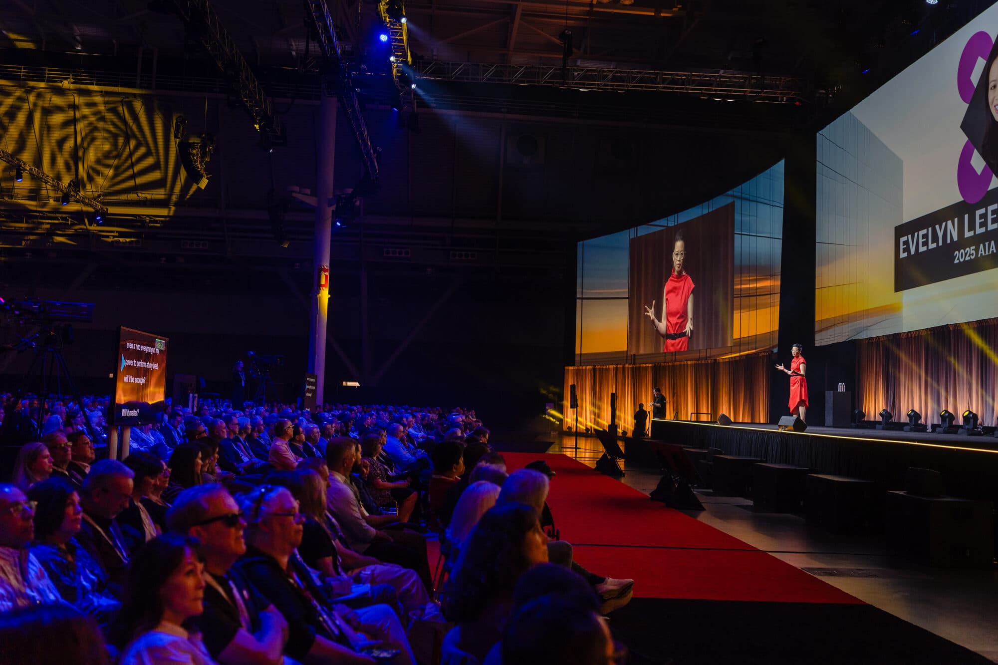 Audience at the AIA25 Conference, June 2025.